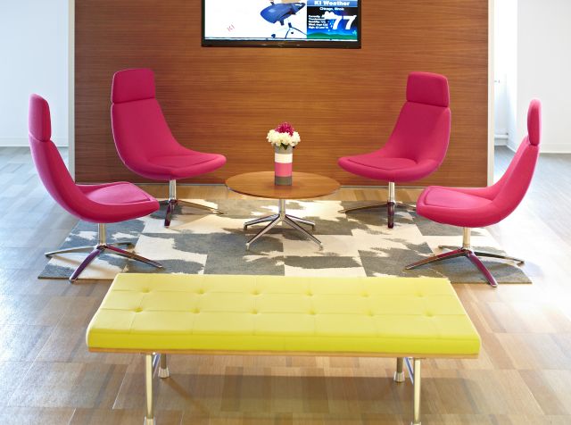 Salle d'attente tendance